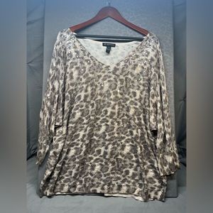 INC women blouse Preowned size 3X